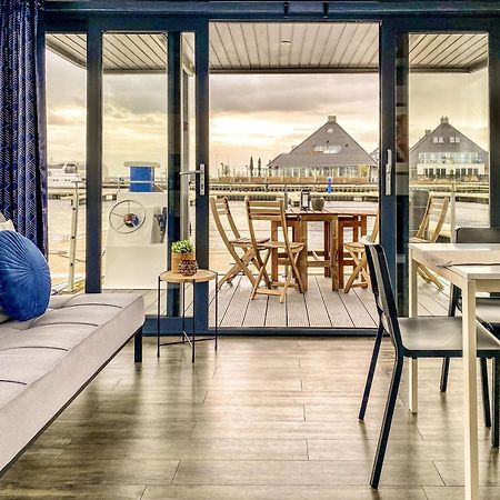 Houseboat Blue Sneekermeer Offingawier Zewnętrze zdjęcie