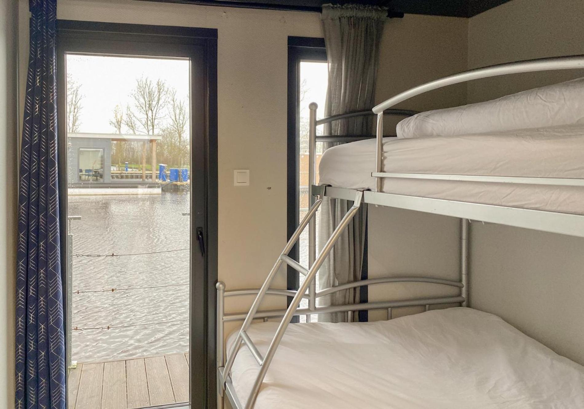 Houseboat Blue Sneekermeer Offingawier Zewnętrze zdjęcie